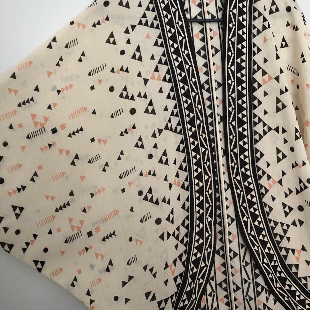 Translucent Pattered Blouse - image 2